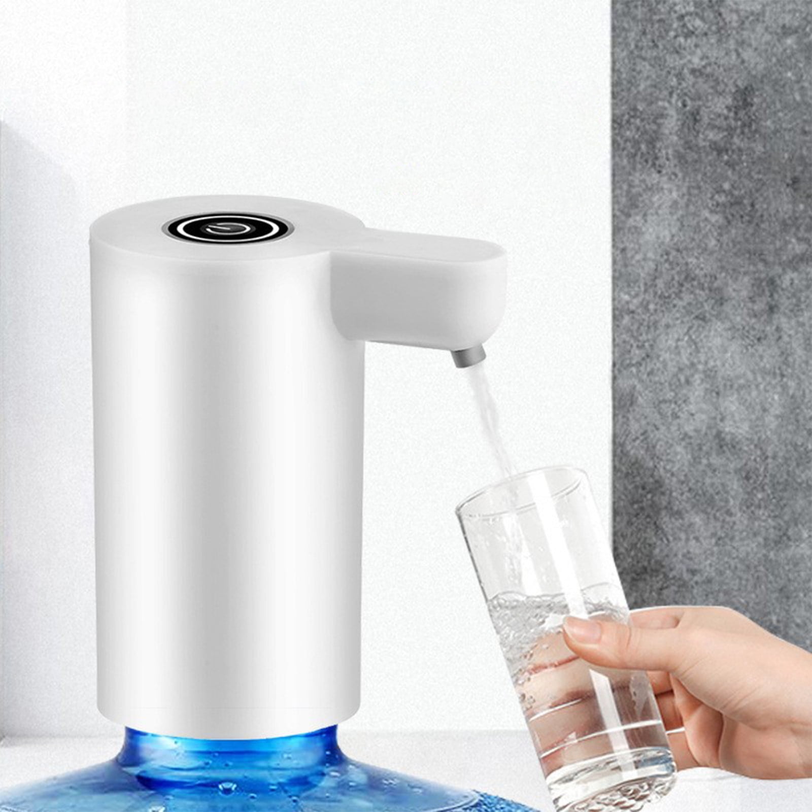 Electric Drinking Gallon Water Bottle Pump Dispenser Camping USB Portable Spigot 