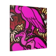 Vultures Roosting Besides - Canvas