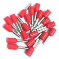 thumbnail image 1 of 1000pcs VE0512Tubular Wire Cold Pressure Connector Electrical Terminals Cable Crimps Wire Ferrules For 0.5mm2, 22 AWG Wire VE0512 - (Color: VE0512, Pins: Red), 1 of 7