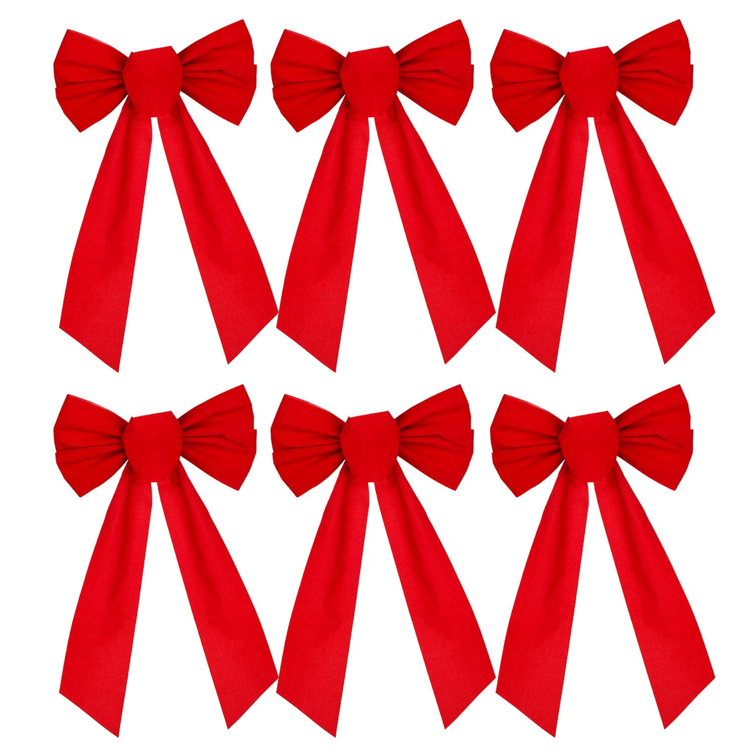 giant red bow