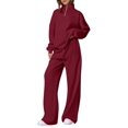 thumbnail image 1 of Conjunto Deportivo PRETTYGARDEN Dos Piezas Vino Rojo Talle M, 1 of 6