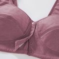 thumbnail image 2 of Jalioing Front Closure Bra Women's Full Coverage Wireless Breathable Comfort Plus Size Everyday Bra S-3XL, 2 of 5
