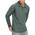 thumbnail image 4 of Playera Polo Para Hombre Calidad Casual Manga Largo Algodón, 4 of 7