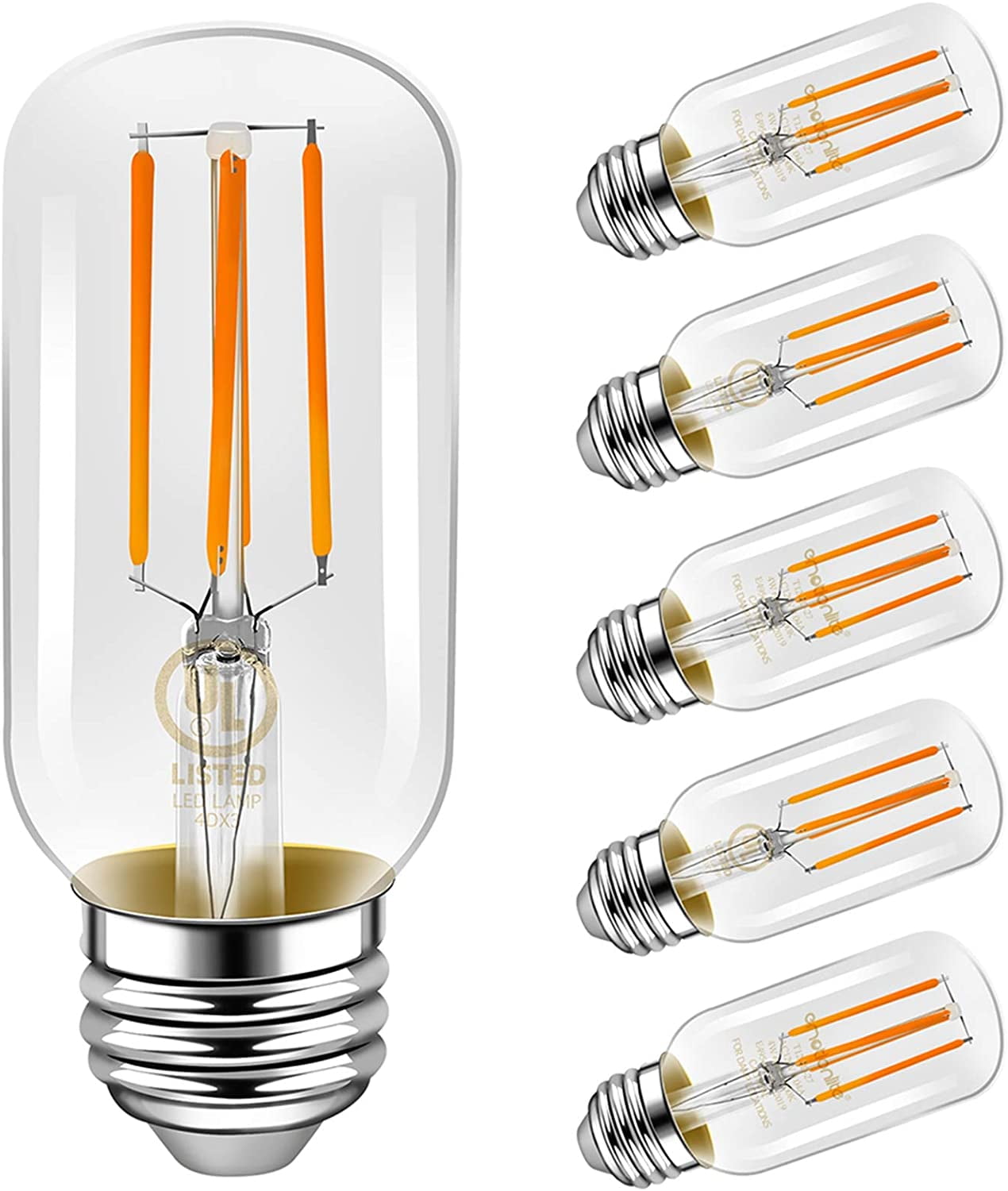 E12 Candelabra Base,10w Incandescent Replacements,Amber Glass Warm White 2200K Night Light Bulbs,10 Pack T22 1W Tubular LED Bulb,Edison LED Filament Pendant Lighting E12 Candelabra Base,10w Incandescent Replacements,Amber Glass Warm White 2200K Night Light Bulbs,10 Pack T22 1W Tubular LED Bulb,Edison LED Filament Pendant Lighting