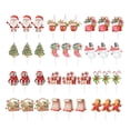 thumbnail image 1 of Suministros de decoración de pasteles, adornos navideños para cupcakes, banderas seguras para tazas de pastel dulce, decoraciones, banderas para tazas C, 1 of 9