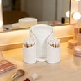 thumbnail image 2 of Multipurpose Desktop Organizer Compact Space Saving for Pads Paper Cups Bathroom Counter Home Office Storage, 2 of 6