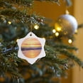 thumbnail image 7 of 3drose, Usa, California, San Diego, Sunset Cliffs Beach at Sunset., 3 inch Snowflake Porcelain Ornament, 7 of 7