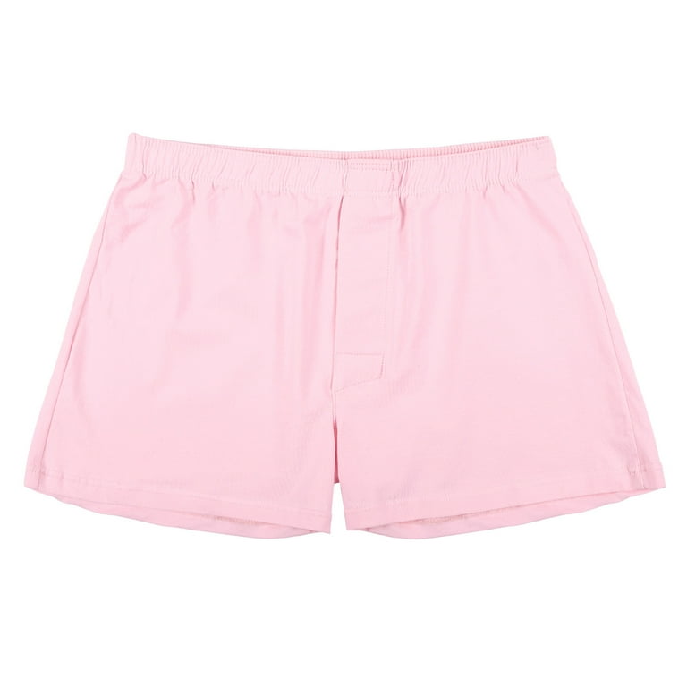 Zuwimk Mens Underwear Briefs,Men's Comfort Flex Fit Ultra Lightweight Mesh  Boxer Brief Pink,3XL