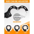 thumbnail image 2 of Motorcycle Bike Electric Scooter Lock with Key 60cm Chain Lock Anti Theft W/Bag, 2 of 10