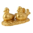 thumbnail image 2 of Figura decorativa dorada de patos mandarines Feng Shui para el amor y el romance Oro, 2 of 9