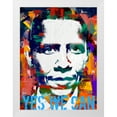 thumbnail image 2 of Stephen Chambers 25x32 White Modern Wood Framed Wall Art Titled - Yes We Can, 2 of 6