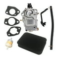 thumbnail image 3 of Carburetor for Generac GP6500 GP7500E GP5500 GP5000  8125W 0J58620157 13HP 14HP 15HP 16HP 188F 190F Engine Air Filter  Generator, 3 of 6