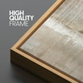 thumbnail image 5 of Large Framed Canvas Print Neutral Beige and White Textured with a Weathered LookWall Art Decorative Ready to Hang Painting for Living room Bedroom 60x20 inches Natural Frame, 5 of 7