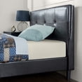 thumbnail image 6 of Zinus Kitch 44" Faux Leather Upholstered Platform Bed Frame, Full, 6 of 10