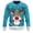 Sky Blue, variant on Wdgfv Festive Holiday Graphic Print Crew Neck Sweatshirt For Men And Women Cozy Casual Christmas Celebration Apparel
