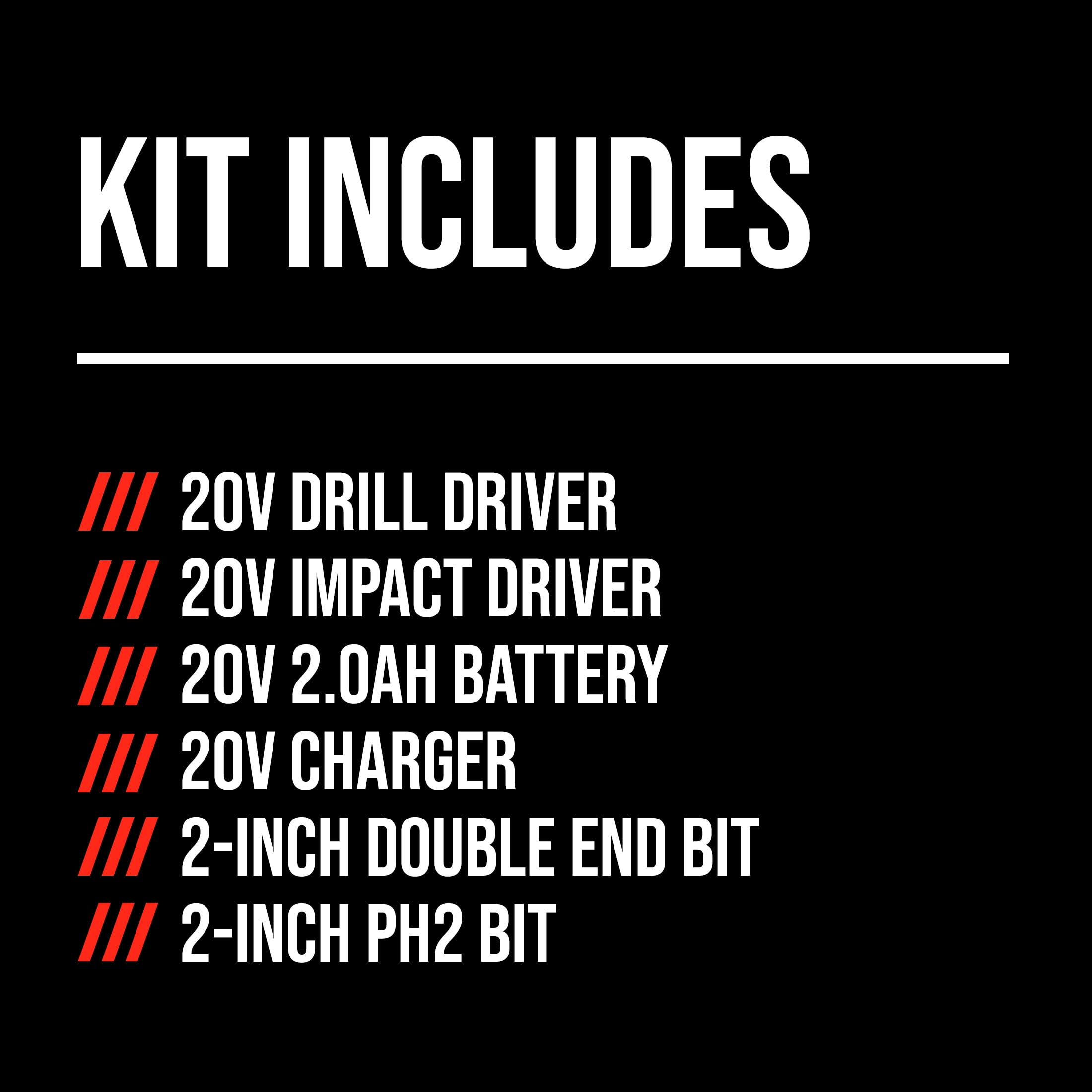 SKIL 20V Brushless Drill Driver & Impact Driver Combo Kit Including 20V 2.0Ah battery and Charger-CB8002B-10