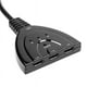 thumbnail image 2 of ColoMX 3 puertos HDMI Switch Conmutador selector de la caja de Hub Splitter con 55 cm de cable de HDMI para HDTV / PS3 / 360 (Negro), 2 of 5