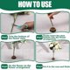 thumbnail image 3 of 8 Pcs Flower Frogs Round Brass Flower Holder Japanese Ikebana Vase, 3 of 5