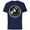 Navy, variant on Marvel Moon Knight Captain America 80th Anniversary Covers Standard - Short Sleeve Cotton T-Shirt for Adults - Customized-Black