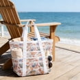 thumbnail image 1 of Bolso de playa de malla de nailon para viajes y compras | Organizador de almacenamiento transparente y transpirable para el hogar, la oficina y la piscina | Bolsa multiusos para ropa, 1 of 6