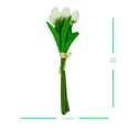 thumbnail image 3 of Ramo Artificial Mainstays 33 cm Tulipanes Blanco, 3 of 4