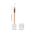 thumbnail image 2 of FESTFENDS 1Set Wood and Eva Lotion Applicator Brush for Smooth Tanning and Body Cream Application, 2 of 8