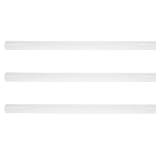Minkissy 3 Pcs Tube de Rangement Design Minimaliste pour Artistes Collectionneurs 51cm de Long 3Cm de Diamètre PVC