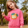 thumbnail image 6 of DOZINSIX 2 Pack Toddler Girls Crewneck Sweatshirts Kids Cotton Cute Embroidered Long Sleeve Fall Winter Pullover Tops, 6 of 9