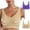 Purple bras for women, variant on Wycnly Sports Bras for Women Plus Size 2pcs Breathable Comfy Push up Compression Yoga Tank Bralette Ladies Pullover Seamless Wireless Bras Seamless Bra Bras