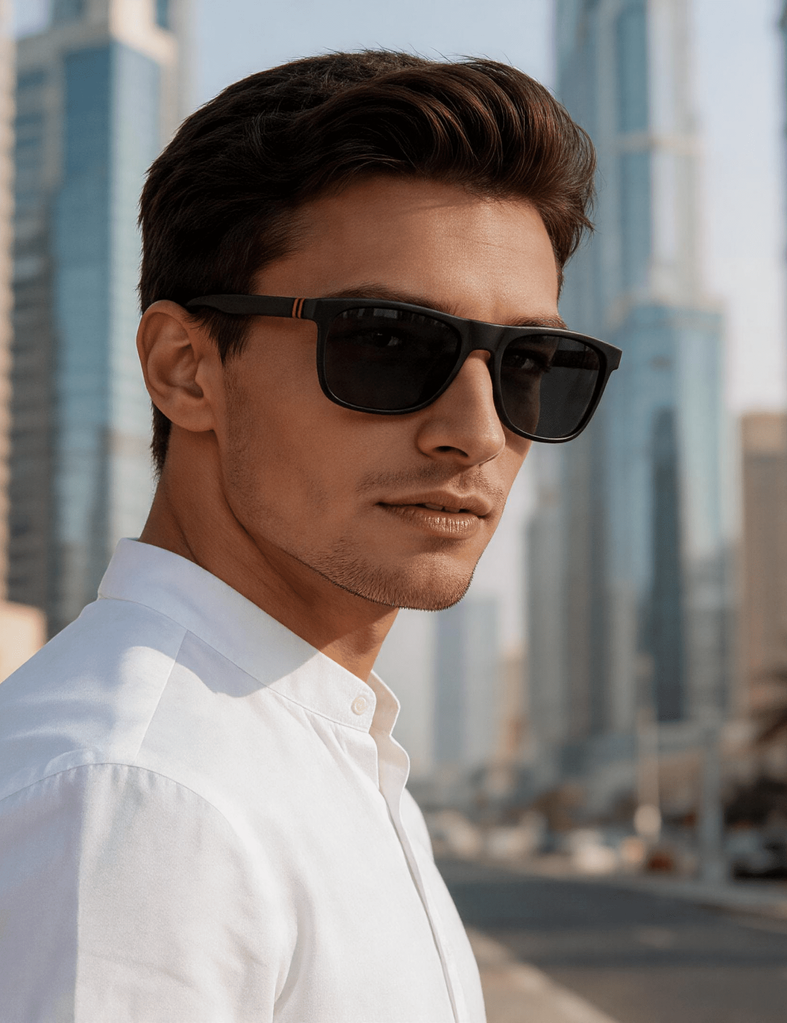 PUKCLAR Men's polarized sunglasses TR90 Frame UV400 Sport Sunglasses
