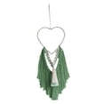 thumbnail image 3 of Tapiz tejido para colgar en la pared de macramé, borlas, Arte de la pared Decoración moderno y hermoso, estilo bohemio para boda, fiesta, dormitorio, Verde, 3 of 8