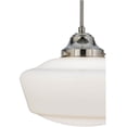 thumbnail image 5 of Meyda 144421 12 in. Revival Schoolhouse with Traditional Globe Pendant, White - Deco Contemporary, 5 of 7