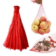 thumbnail image 1 of 100 Pcs Seafood Boiling Bags Bulk, Plastic Shellfish Clam Mesh Bags, Fruit and Vegetable Produce Packaging Net, 1 of 4