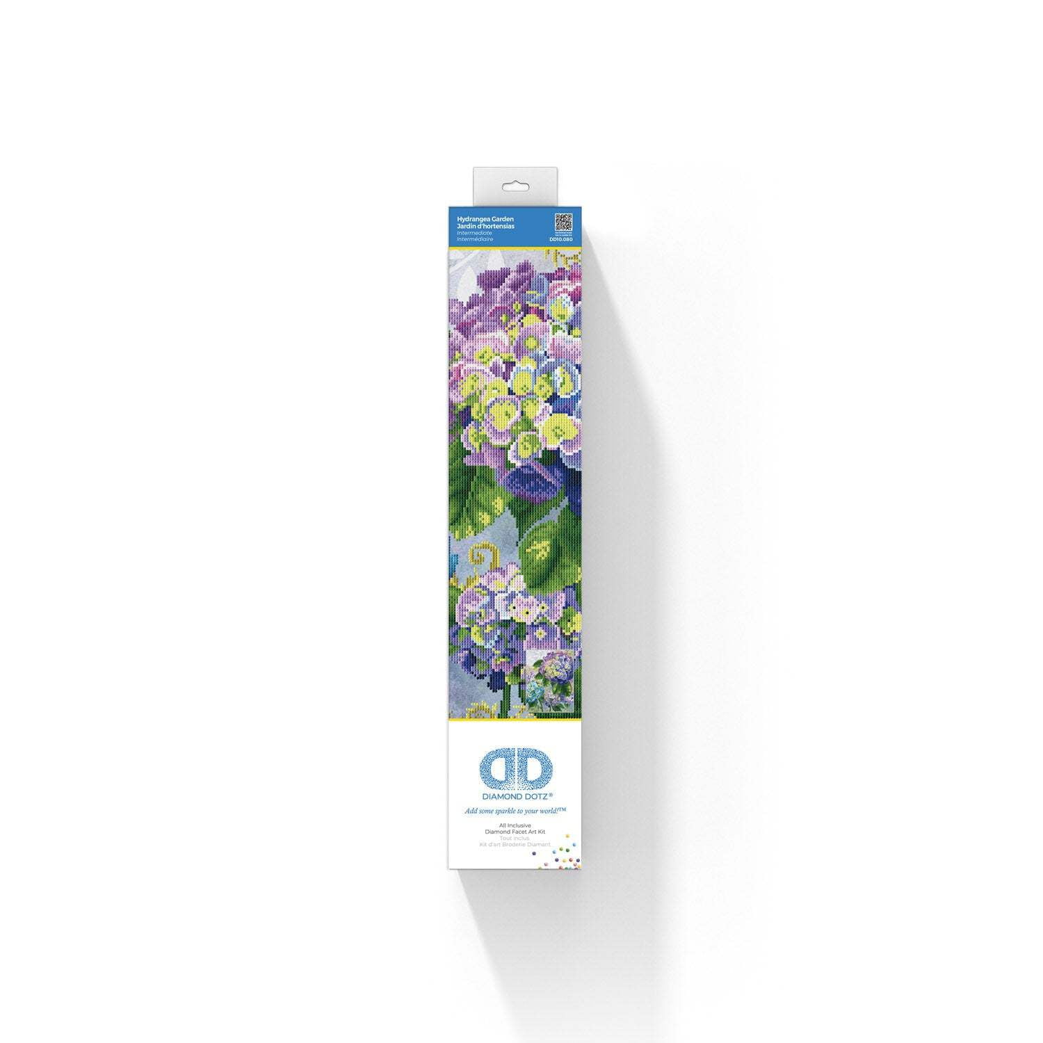Diamond Dotz Hydrangea Garden Diamond Painting Kits for Adults - Floral Diamond Art Kits a Relaxing Creative Craft Kit with Dotz Gems 20.3x16.4