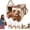 L, variant on Teddy Bear Dog Carrier Bag, 2 in 1 Multifunctional Pet Handbag with Plush Furry Ears, Leash Clip & Peek Window, Teddy Carrier Bag for Dogs and Cats Bichon, Poodle, Yorkie, Chihuahua (L)