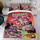 thumbnail image 4 of Invader Zim Conjunto de sábanas temático, trío de piezas, cómodo y amigable con la piel, diseño único, regalo de decoración para el hogar para familiares, amigos y fans, 90 cm * 190 cm, 4 of 6