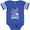 Football Blue and White, variant on Inktastic Girls Gotta Have Goals- Soccer Girls Baby Bodysuit