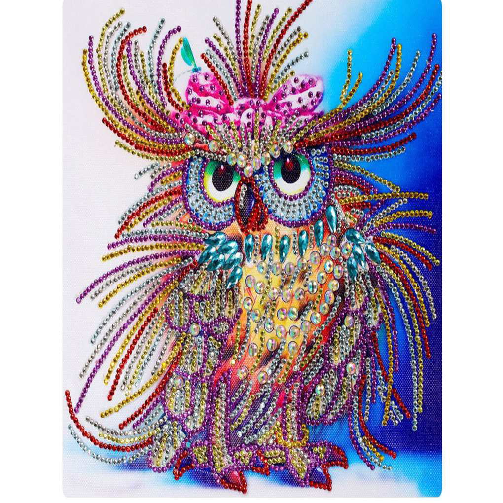 Owl Animal Full Drill 5D Diamond Painting DIY Cross Stitch Kits Embroidery Decor 
