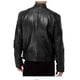 thumbnail image 2 of Chaqueta de piel sintética con cuello alto para hombre en estilo de traje de negocios y ajuste ceñido., 2 of 3