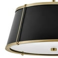 thumbnail image 6 of 4893WS Hinkley Lighting Clarke - 24W 2 LED Medium Semi-Flush Mount-9.5 Inches Tall and 15 Inches Wide-Warm Brass Finish, 6 of 7