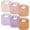 Blush, variant on Muslin Baby Bibs for Unisex Boys Girls, Soft Cotton Baby Drool Bibs, Drooling and Teething Bibs for Infant, Newborn