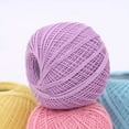 thumbnail image 2 of Nvzi Thin Yarn,8#Lace thread, 50g 1 roll, Long-Staple Cotton Yarn for Handcrafts, Knitting Small Items, Soft & Anti-Pilling, Fade-Resistant,Ideal for DIY Projects,red, 2 of 4