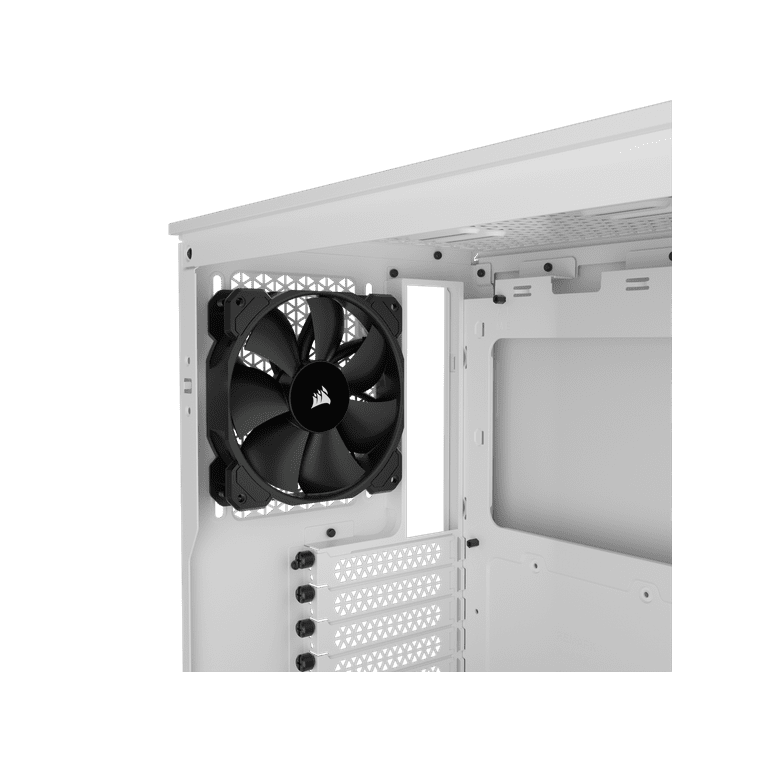 CORSAIR 3000D AIRFLOW Mid-Tower PC Case - White - 2x SP120 CORSAIR 3000D AIRFLOW Mid-Tower PC Case - White - 2x SP120