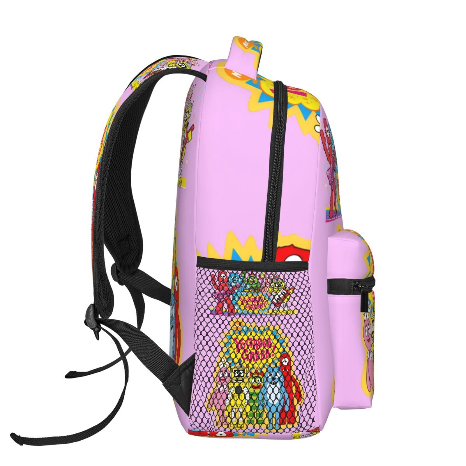 Yo Gabba Gabbaland Backpack Lightweight Bookbag Casual Daypack For Women Men Travel Laptop Bag Multifunctional Bag