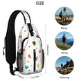 thumbnail image 4 of Trip and Vacation Ready Sling Backpack with Vintage Travel Design – Durable Water-Resistant Crossbody Bag with Ergonomic Fit, Partitioned Main Compartment, Anti-Theft Pocket, Perfect for T, 4 of 4