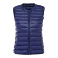 thumbnail image 3 of Hiver Lumière Veste de Style Coréen Femmes Sans Manches Col Rond Veste Courte Grande Taille, 3 of 6
