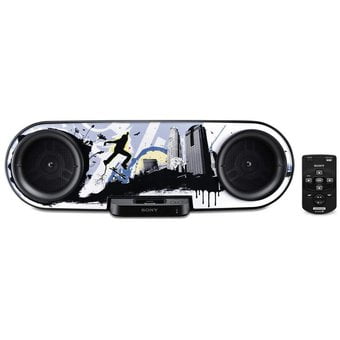 BOCINA PARA IPOD 75 W SONYMODELO RDH-SK8IP MARCA SONY ORT Sony BOCINA