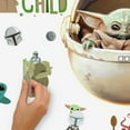 thumbnail image 5 of Star Wars The Mandalorian Grogu Painted Peel and Stick Wall Decals, 5 of 7