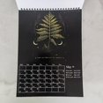 thumbnail image 3 of Dark Forest Lunar Calendar 2023 Wall Calendar Monthly Colorful Wall Calendars, 3 of 3
