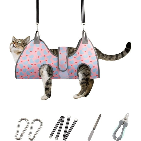 Pet Grooming Hammock,XS(10-20LB) for Nail Trimming